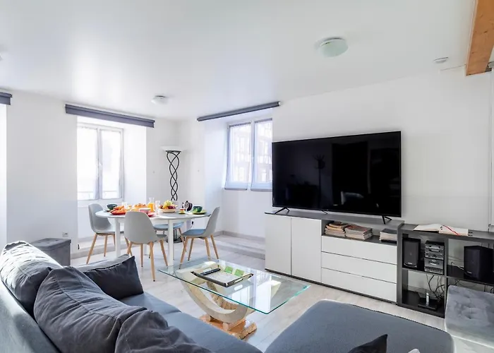 Le Carpe Diem - Classe 3 Etoiles - Parking, Wifi, Jeux Societe 아파트